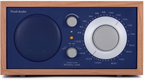 Tivoli M1BLU Model One Radio - Cherry/Cobalt Blue