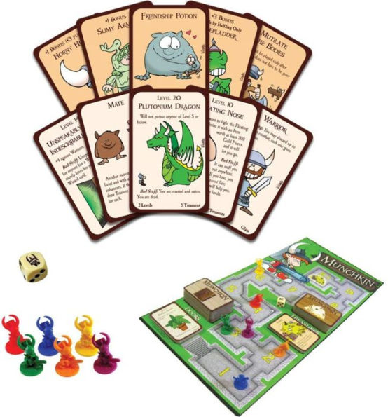 Juego de mesa Munchkin Deluxe (juego base), juego de mesa y cartas