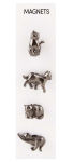 Alternative view 2 of Cast Pewter Cats Magnets s/4