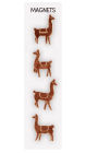 Alternative view 2 of Cast Llama Rose Gold Magnets s/4