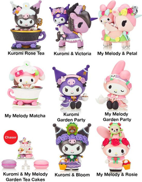 tokidoki x Kuromi & My Melody Garden Party