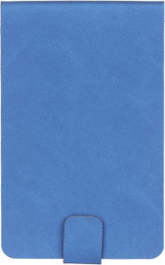 Title: Blue Tab Closure Notepad