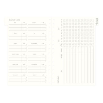 DesignWorks Ink Exposed Spine Flexible Notebook Set Watercolor