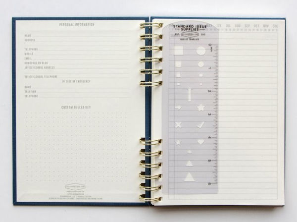Standard Issue Planner Notebook No. 12 Denim Blue