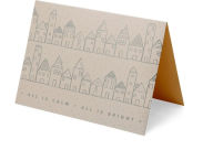 Title: Bright Nordic Village Christmas Boxed Cards