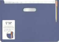 Title: Blue Horizontal File Folder