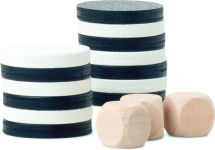Alternative view 2 of Checkers and Backgammon Tabletop Games