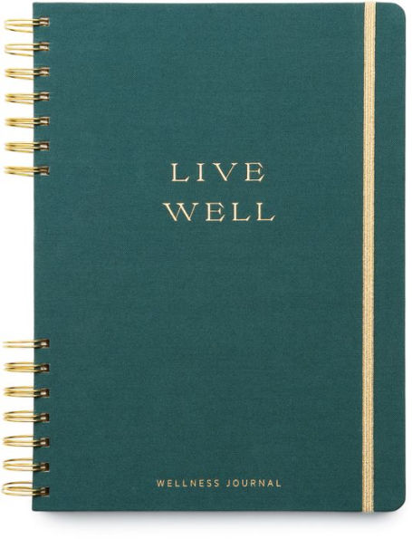 Guided Wellness Journal - Live Well, 7.5 x 10.25