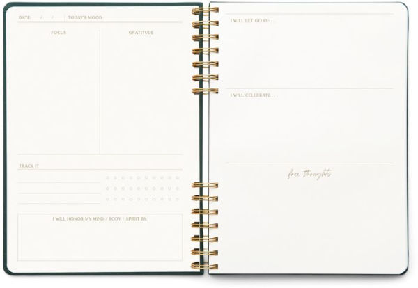 Guided Wellness Journal - Live Well, 7.5 x 10.25