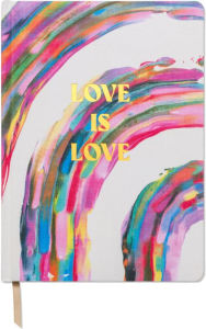 Title: Love Is Love Jumbo Bookcloth Journal