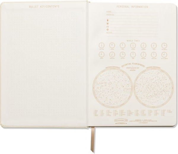 La Lune Jumbo Bookcloth Journal