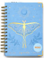 2024 Twin Wire 17-Month Weekly Planner Butterfly Moon 6x8