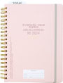 2024 Standard Issue Twin Wire 17-Month Weekly Planner Blush 8x10