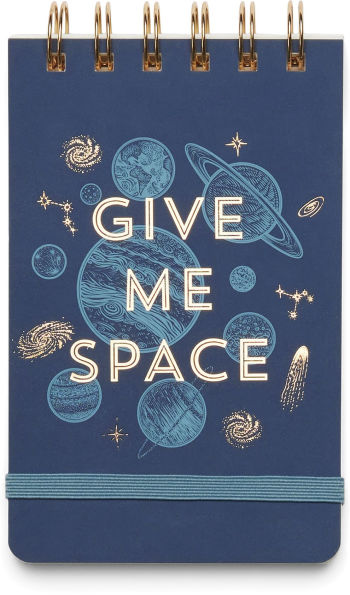 Give Me Space Vintage Sass Reporter Notepad