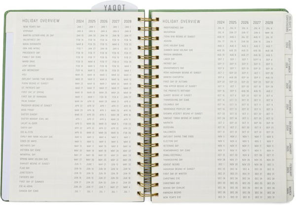 2025 Pine Standard Issue Large 17-month Weekly Planner