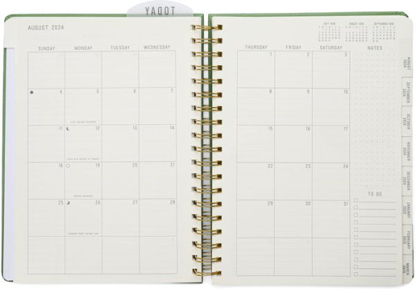 2025 Pine Standard Issue Large 17-month Weekly Planner