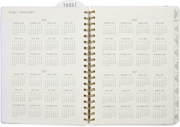 2025 Lavender Standard Issue Large 17-month Weekly Planner