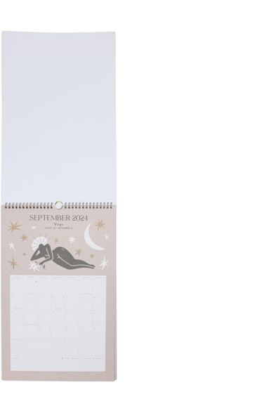 2025 17-month Zodiac Wall Calendar