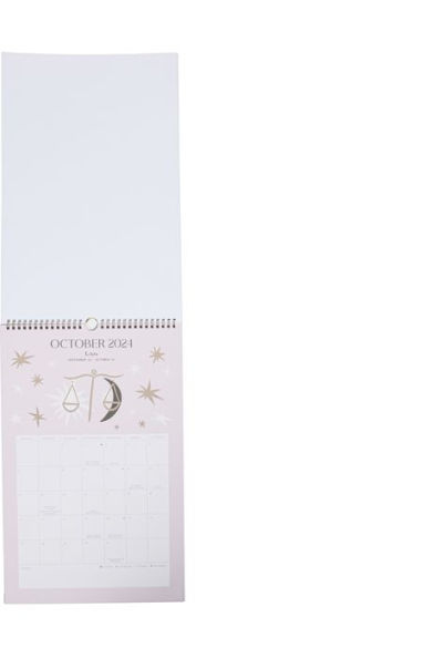 2025 17-month Zodiac Wall Calendar