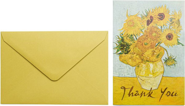 Van Gogh Boxed Thank You Cards Set of 12