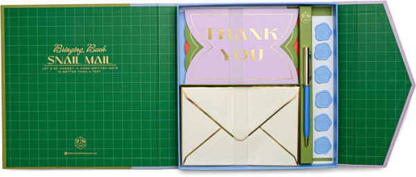 Bringing Back Snail Mail Boxed Stationery Set