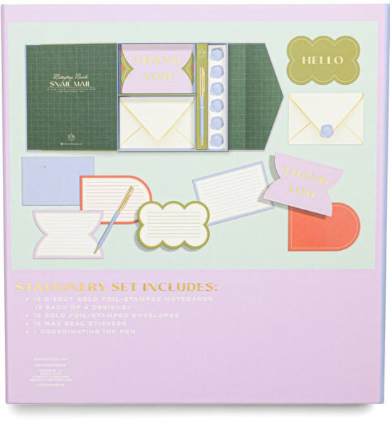 Bringing Back Snail Mail Boxed Stationery Set