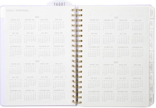 2025-2026 Lavender Standard Issue 7.5' x 10" Weekly Planner