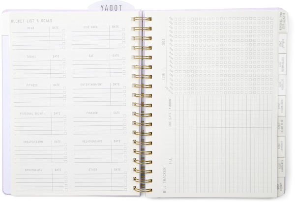 2025-2026 Lavender Standard Issue 7.5' x 10" Weekly Planner