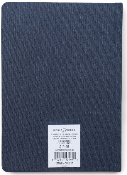 2025-2026 A Dopo Moon Phases Embroidered Hardcover Weekly Planner