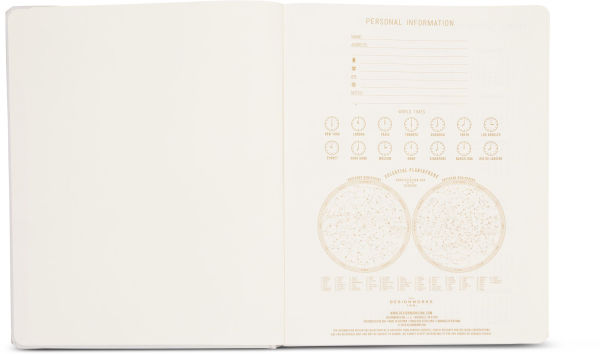 2026 Weekly Desk Planner Cat Sketches