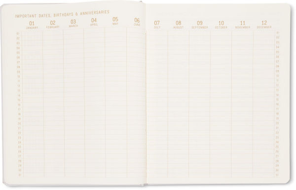 2026 Weekly Desk Planner Cat Sketches