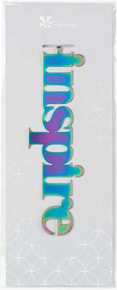 Inspire Holographic Metal Bookmark