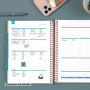 Alternative view 3 of Prompted Budget Planner, Silver/Coiled
