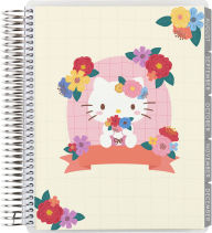 Title: 2025-2026 Erin Condren Hello Kitty Blushing Bouquet Planner