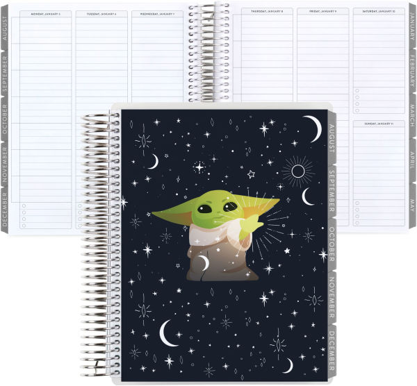 2025-2026 Erin Condren Star Wars Grogu's Path Planner