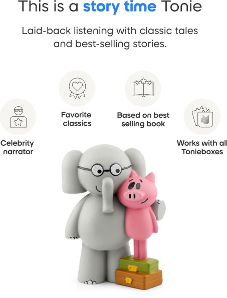 Tonies Mo Willems: Elephant & Piggie Audio Figurine