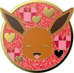Alternative view 1 of PopSockets Pokémon - Enamel Eevee XOXO