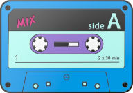 PG-Enml-Mix Tape-BK BK