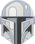 Alternative view 1 of PopSockets Mandalorian Helmet - Ppot