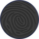 Alternative view 1 of PopSockets Imprint Black Enamel PopGrip