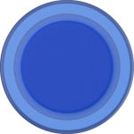 Alternative view 1 of PopSockets Magnetic Phone Grip with MagSafe - Cobalt