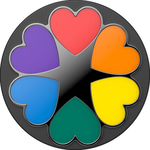 PopSockets Pride Hearts Spinner Enamel PopGrip