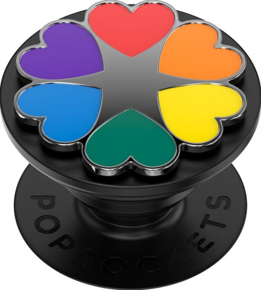 PopSockets Pride Hearts Spinner Enamel PopGrip