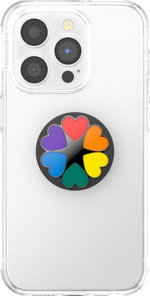 PopSockets Pride Hearts Spinner Enamel PopGrip