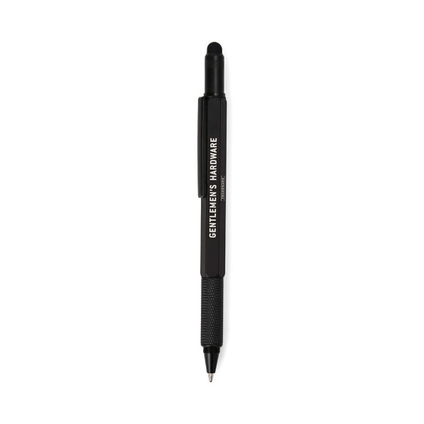 Matte Black 6-in-1 Multi Tool Pen