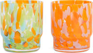Title: Confetti Glasses, Set of 2