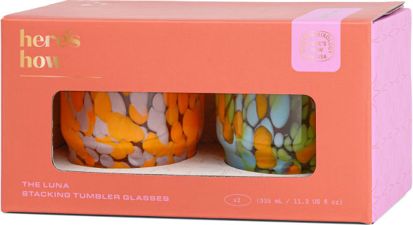 Confetti Glasses, Set of 2