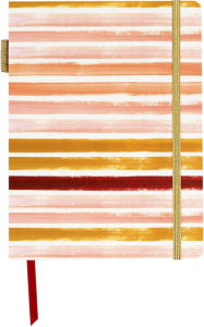 Title: 1canoe2 Sunset Striped Lay Flat Journal