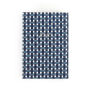 Navy Gingham Heirloom Recipe Book