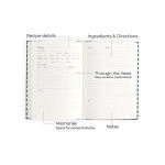 Alternative view 5 of Navy Gingham Heirloom Recipe Book